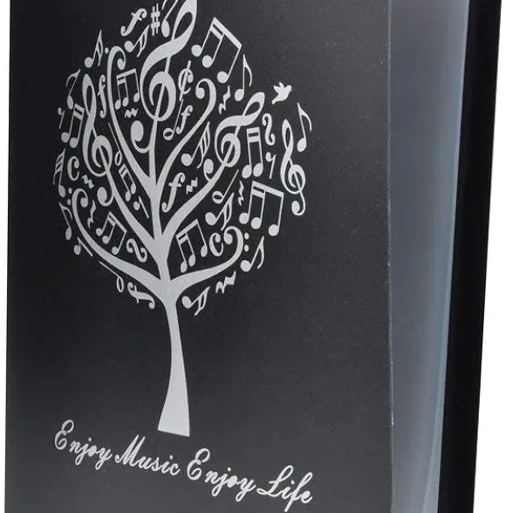 Black Music Note Tree Wall Art